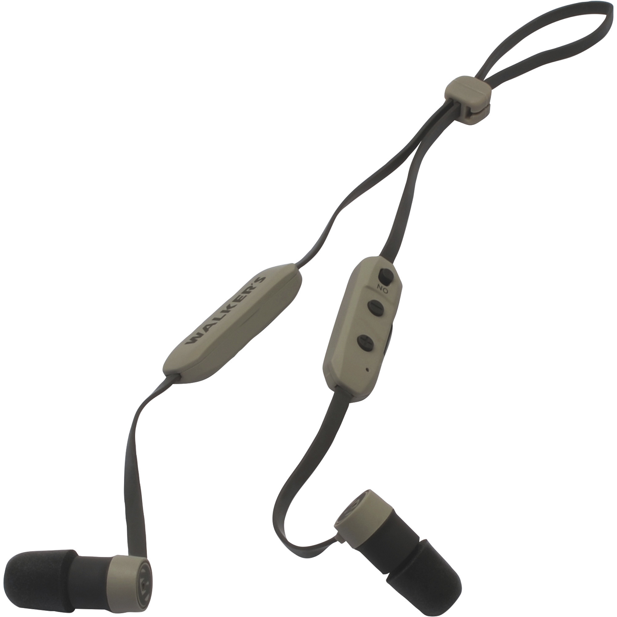Walkers Game Ear Rope Hearing Enhancer and Earplugs - 29dB NRR, Rechargeable, HD Speakers, Model# GWP-RPHE